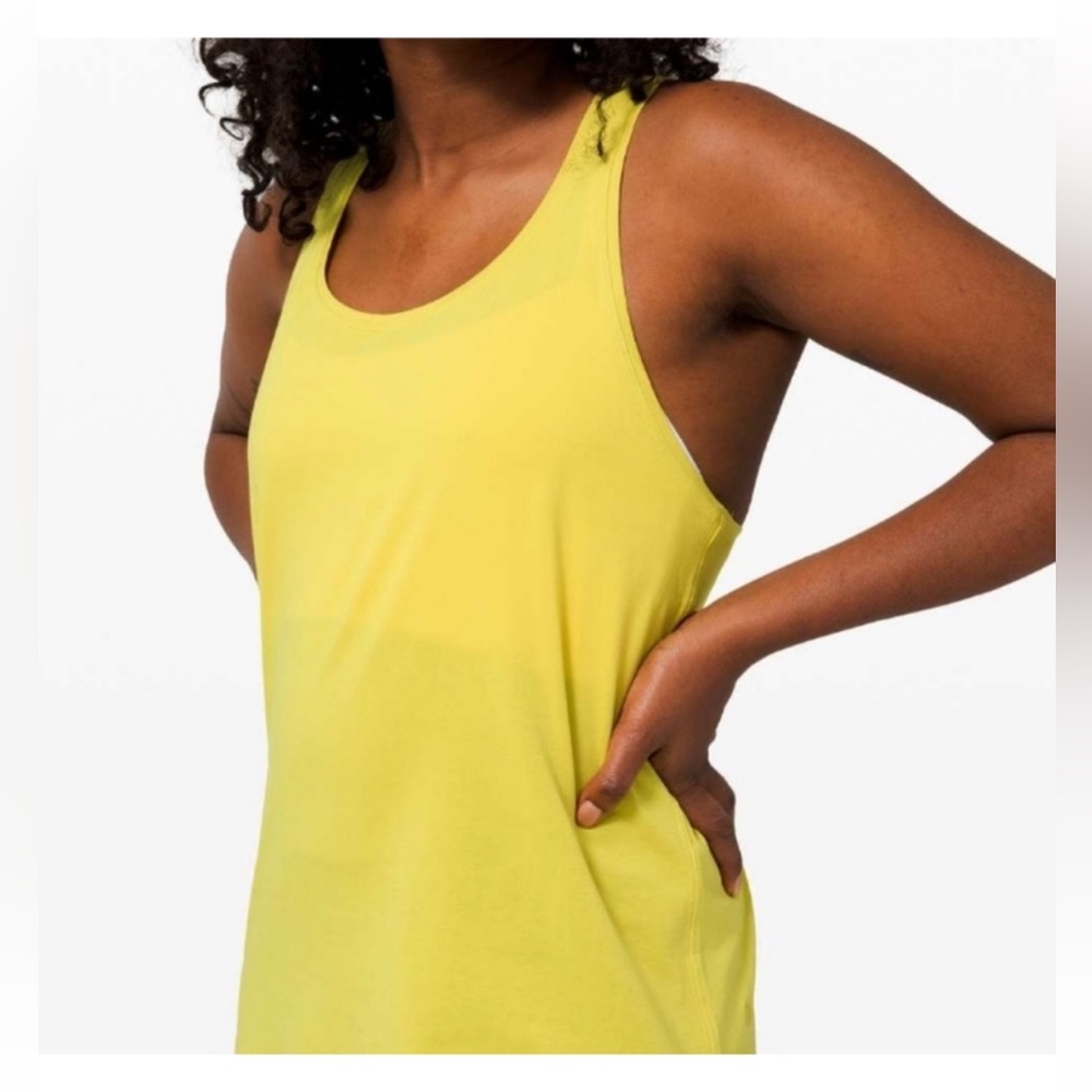 Lululemon Pleated Love Tank Soleil
